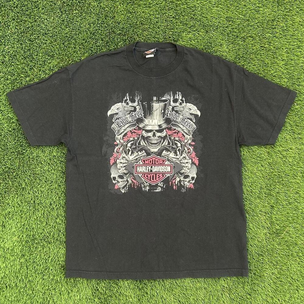 Harley Davidson Men's Black Tshirt